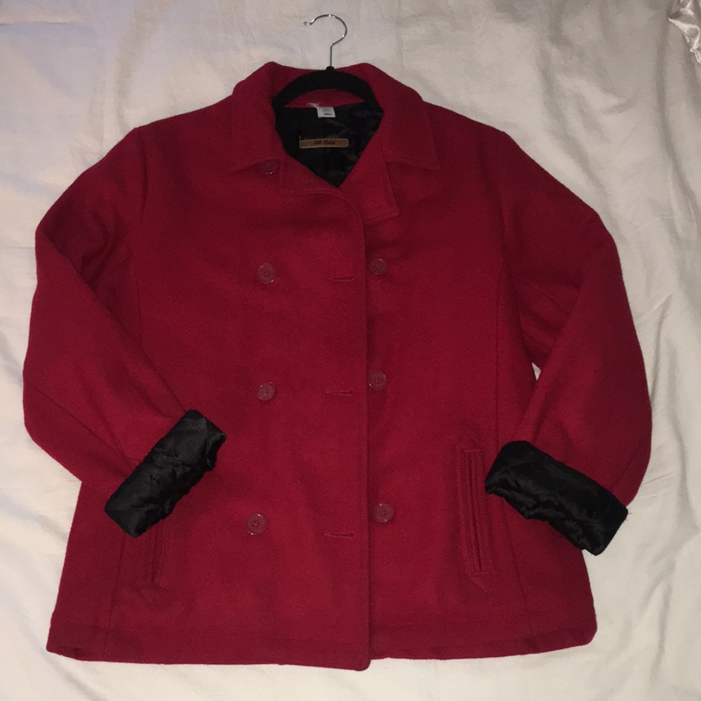 Old Navy red coat size XXL (kids)